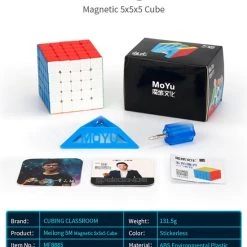 MoYu Meilong 2x2 M Speed Cube Magnetisch - Stickerless - Draai Kubus Puzzel - Magic Cube -Bolseeplgoed Verkoopwinkel 550x643 4