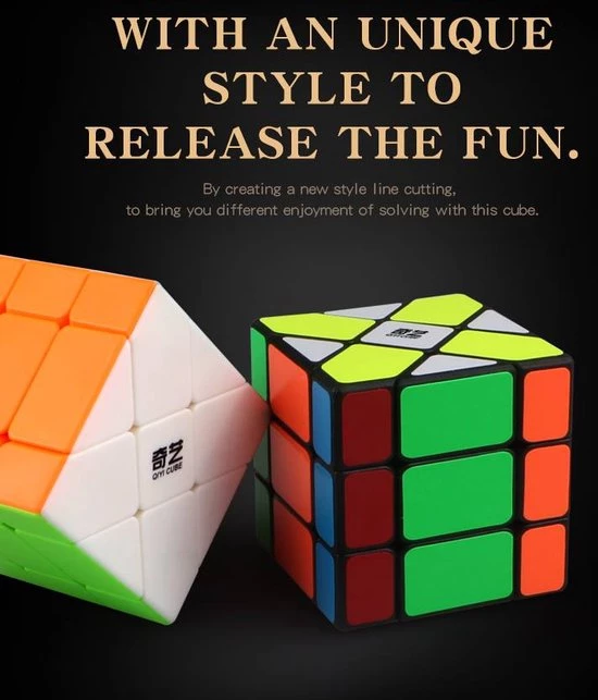 Qiyi Fisher 3x3 Stickerless 7 Qiyi Fisher 3x3 Stickerless - Afbeelding 5