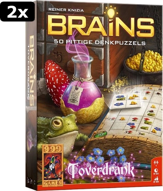 999 Games 2x Brains: Toverdrank Breinbreker 3 999 Games 2x Brains: Toverdrank Breinbreker