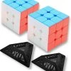 MoYu Speed Cube 2x 3x3 - Gratis 2x Cubestands - Rubiks Cube - Magic Cube - Puzzelkubus - Complete Set -Bolseeplgoed Verkoopwinkel 550x655 1