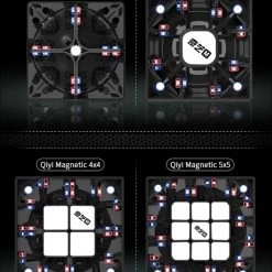 Qiyi Ms Serie - 2x2 - ZWART -Bolseeplgoed Verkoopwinkel 550x656 8
