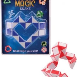 Johntoy Puzzel Magische Slang Zwart/wit