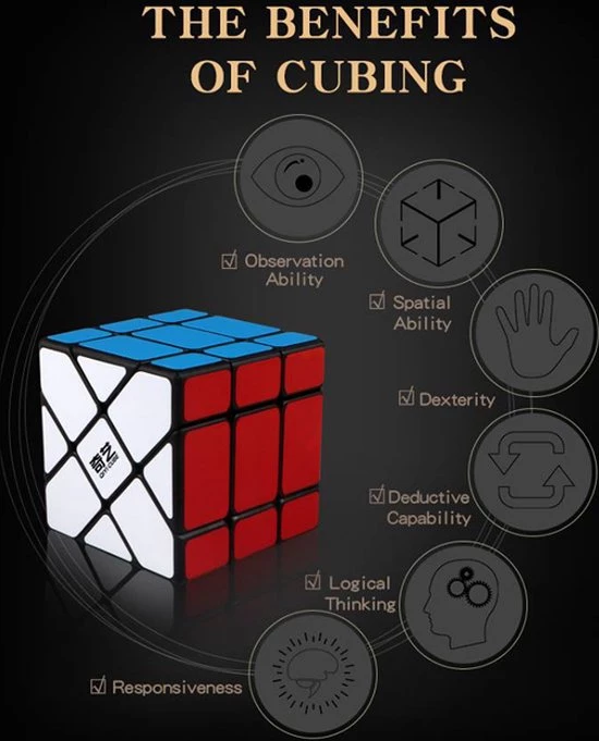 Qiyi Fisher 3x3 Stickerless 4 Qiyi Fisher 3x3 Stickerless - Afbeelding 2