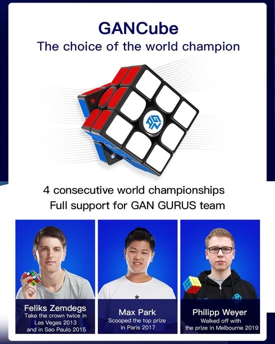 Gan 356 Xs - STICKERLESS 8 Gan 356 Xs - STICKERLESS - Afbeelding 6