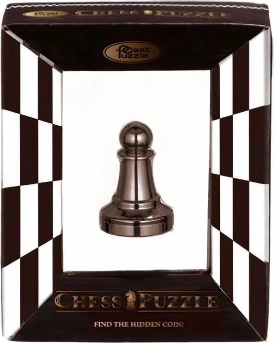 Cast Schaakpuzzel Chess Pawn 5,8 Cm Staal Zwart 7 Cast Schaakpuzzel Chess Pawn 5,8 Cm Staal Zwart - Afbeelding 5