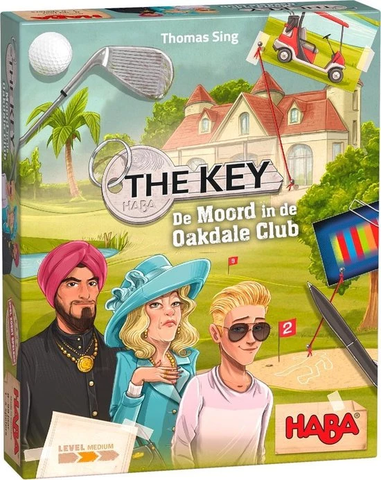 Haba The Key Moord In De Oakdale Club Nl Karton/hout 212-delig 3 Haba The Key Moord In De Oakdale Club Nl Karton/hout 212-delig