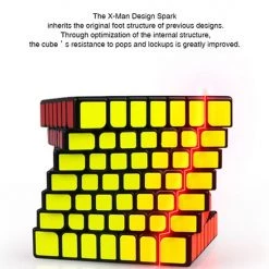 Qiyi X-man Spark 7x7 -Bolseeplgoed Verkoopwinkel 550x693 6