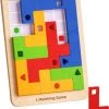 Boby Denkspel Met 30 Opdrachten - Montessori Speelgoed Tangram Vormen Puzzel - Houten Speelgoed Tetris Spel - Educatief Puzzel Voor Ruimtelijk Inzicht -Bolseeplgoed Verkoopwinkel 550x694 10