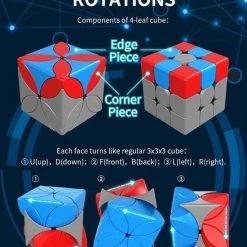 Moyu Meilong Four Leaf Clover -Bolseeplgoed Verkoopwinkel 550x698 4