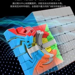 6x6 Speedcube - Puzzel Kubus - Zwart Magic Cube - Moyu Meilong -Bolseeplgoed Verkoopwinkel 550x708 6