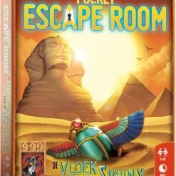 999 Games Pocket Escape Room: De Vloek Van De Sphinx Breinbreker -Bolseeplgoed Verkoopwinkel 550x719 3
