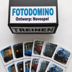 Nevospel Denkspel Voor Mensen Met Dementie FotoDomino Treinen