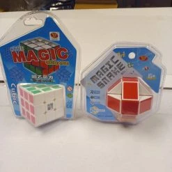 VDTOYS CE Set Van 2 : 1 Maal Puzzel Magic Snake Plus 1 Maal Puzzelkubus 3x3