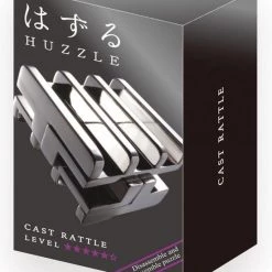 Huzzle Breinbreker Cast Rattle 11,8 Cm Staal Zilver