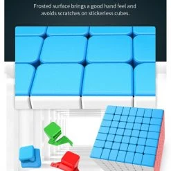 MoYu 7x7x7 Draaikubus - Enorme 7x7 SpeedCube Zonder Stickers -Bolseeplgoed Verkoopwinkel 550x735