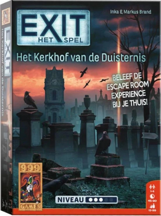 999 Games EXIT - Het Kerkhof Van De Duisternis Breinbreker 6 999 Games EXIT - Het Kerkhof Van De Duisternis Breinbreker - Afbeelding 4