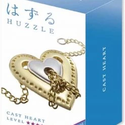 Huzzle Breinbreker Cast Heart 11,8 Cm Staal Zilver/goud -Bolseeplgoed Verkoopwinkel 550x742 12
