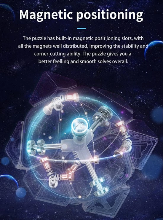 MoYu Weilong Skewb Maglev 3x3 13 MoYu Weilong Skewb Maglev 3x3 - Afbeelding 11