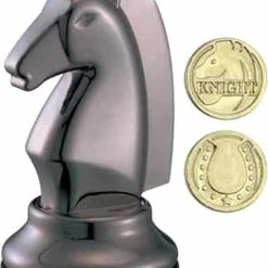 Casio Schaakpuzzel Chess Knight 7,6 Cm Staal Zwart