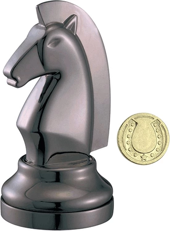 Casio Schaakpuzzel Chess Knight 7,6 Cm Staal Zwart 6 Casio Schaakpuzzel Chess Knight 7,6 Cm Staal Zwart - Afbeelding 4