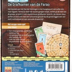 999 Games EXIT - De Grafkamer Van De Farao Breinbreker -Bolseeplgoed Verkoopwinkel 550x755 2