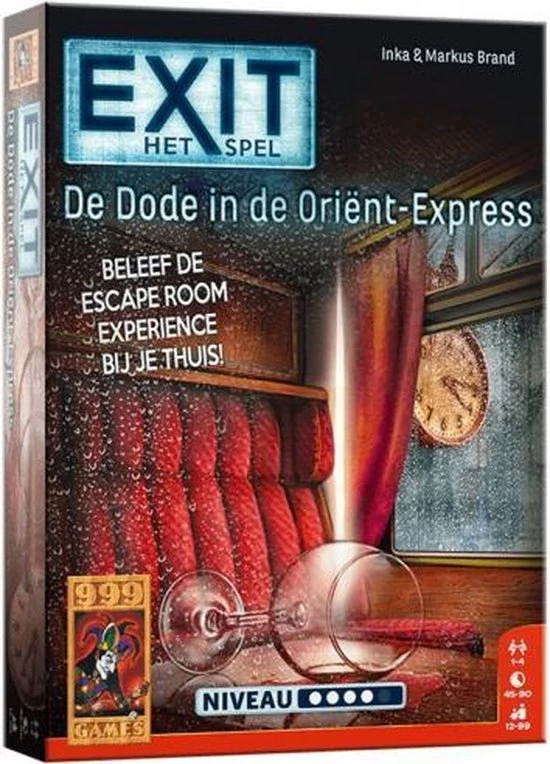 999 Games EXIT - De Dode In De Orient Express Breinbreker 11 999 Games EXIT - De Dode In De Orient Express Breinbreker - Afbeelding 9