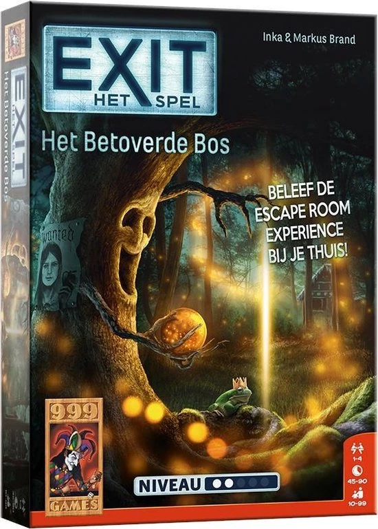 999 Games EXIT - Het Betoverde Bos Breinbreker 3 999 Games EXIT - Het Betoverde Bos Breinbreker
