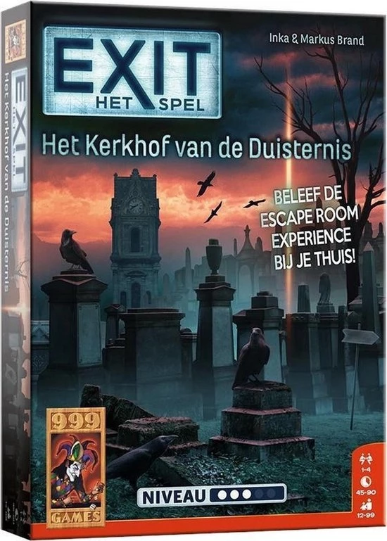 999 Games EXIT - Het Kerkhof Van De Duisternis Breinbreker 3 999 Games EXIT - Het Kerkhof Van De Duisternis Breinbreker
