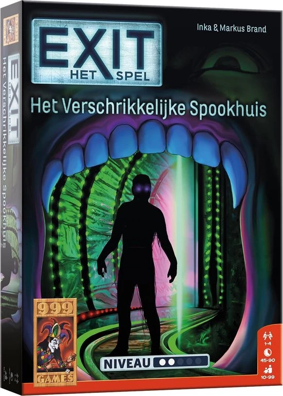 999 Games EXIT - Het Verschrikkelijke Spookhuis Breinbreker 3 999 Games EXIT - Het Verschrikkelijke Spookhuis Breinbreker
