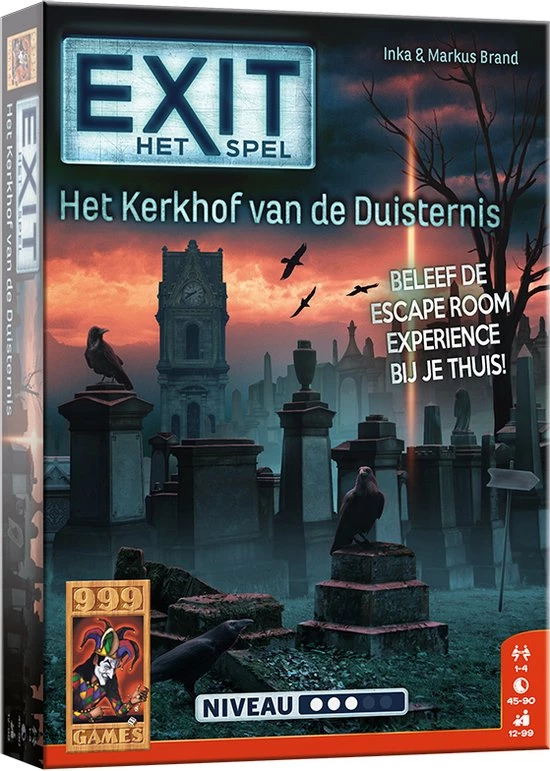 999 Games EXIT - Het Kerkhof Van De Duisternis Breinbreker 7 999 Games EXIT - Het Kerkhof Van De Duisternis Breinbreker - Afbeelding 5