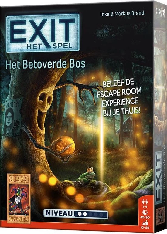 999 Games EXIT - Het Betoverde Bos Breinbreker 4 999 Games EXIT - Het Betoverde Bos Breinbreker - Afbeelding 2