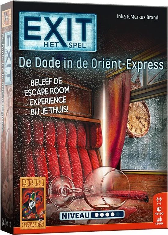 999 Games EXIT - De Dode In De Orient Express Breinbreker 9 999 Games EXIT - De Dode In De Orient Express Breinbreker - Afbeelding 7