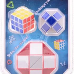 Johntoy Puzzel Magische Kubus En Slang 3-delig Groen -Bolseeplgoed Verkoopwinkel 550x796 3