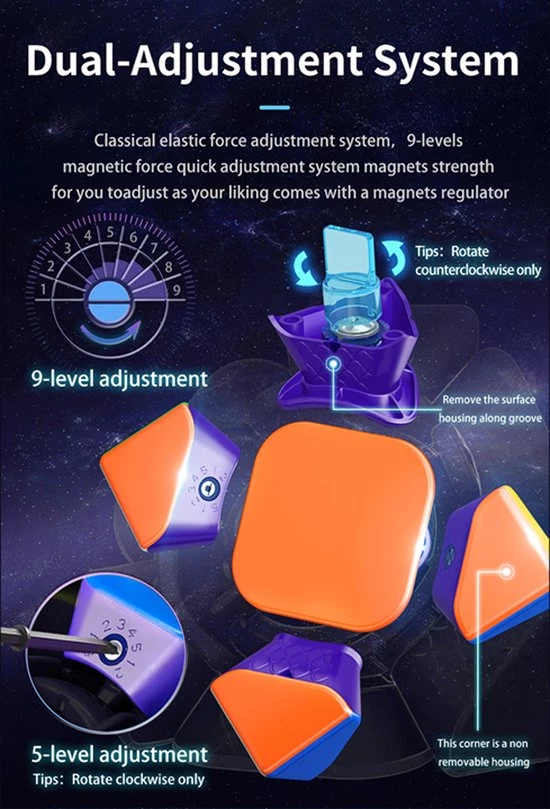 MoYu Weilong Skewb Maglev 3x3 4 MoYu Weilong Skewb Maglev 3x3 - Afbeelding 2