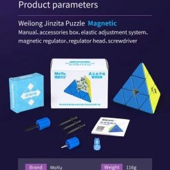 Moyu Weilong Pyraminx Magnetic - MAGLEV -Bolseeplgoed Verkoopwinkel 550x810 4