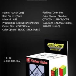 Qiyi Fisher 3x3 Stickerless 37 Qiyi Fisher 3x3 Stickerless -Bolseeplgoed Verkoopwinkel 550x812 5