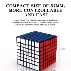 Qiyi X-man Spark 7x7 -Bolseeplgoed Verkoopwinkel 550x819 4