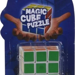Merkloos Magische Kubus Spelletje 5 Cm - Puzzels - Speelgoed