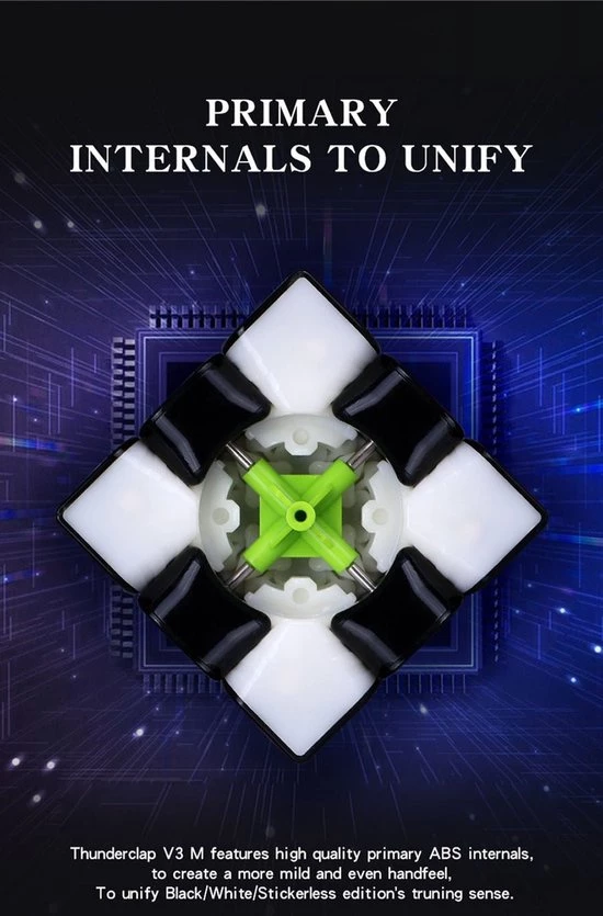 Qiyi Thunderclap V3 M 3x3 9 Qiyi Thunderclap V3 M 3x3 - Afbeelding 7