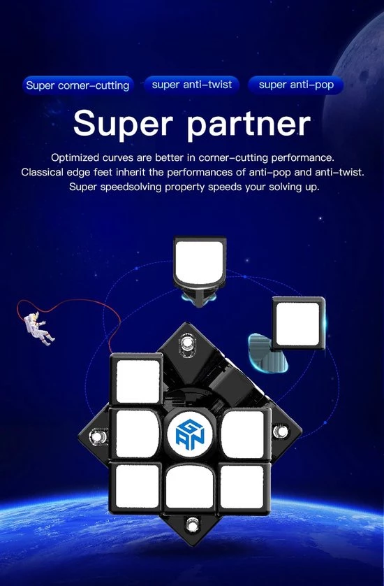 Gan 356 Xs - STICKERLESS 9 Gan 356 Xs - STICKERLESS - Afbeelding 7